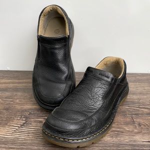 Dr Marten’s Hickmire Black Pebble Leather Slip On Loafer Mens Size 10